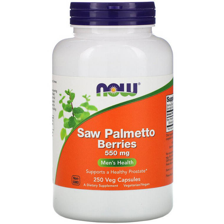 Ягоды пальмы сереноа NOW Foods "Saw Palmetto Berries" для мужского здоровья, 550 мг (250 капсул)
Ягоды пальмы сереноа NOW Foods "Saw Palmetto Berries" для мужского здоровья, 550 мг (250 капсул)