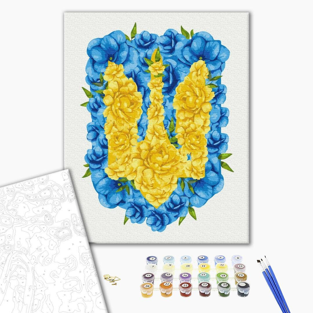 Картина за номерами Квітучий герб @Svetlana Drab
Картина за номерами Квітучий герб @Svetlana Drab