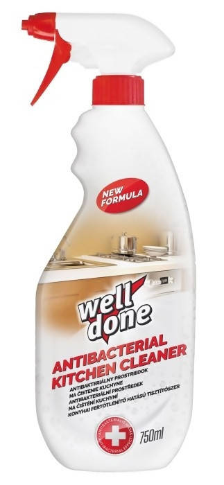 Антибактеріальний миючий засіб для кухні Well Done Antibacterial Kitchen Cleaner 750 ml спрей
Антибактеріальний миючий засіб для кухні Well Done Antibacterial Kitchen Cleaner 750 ml спрей