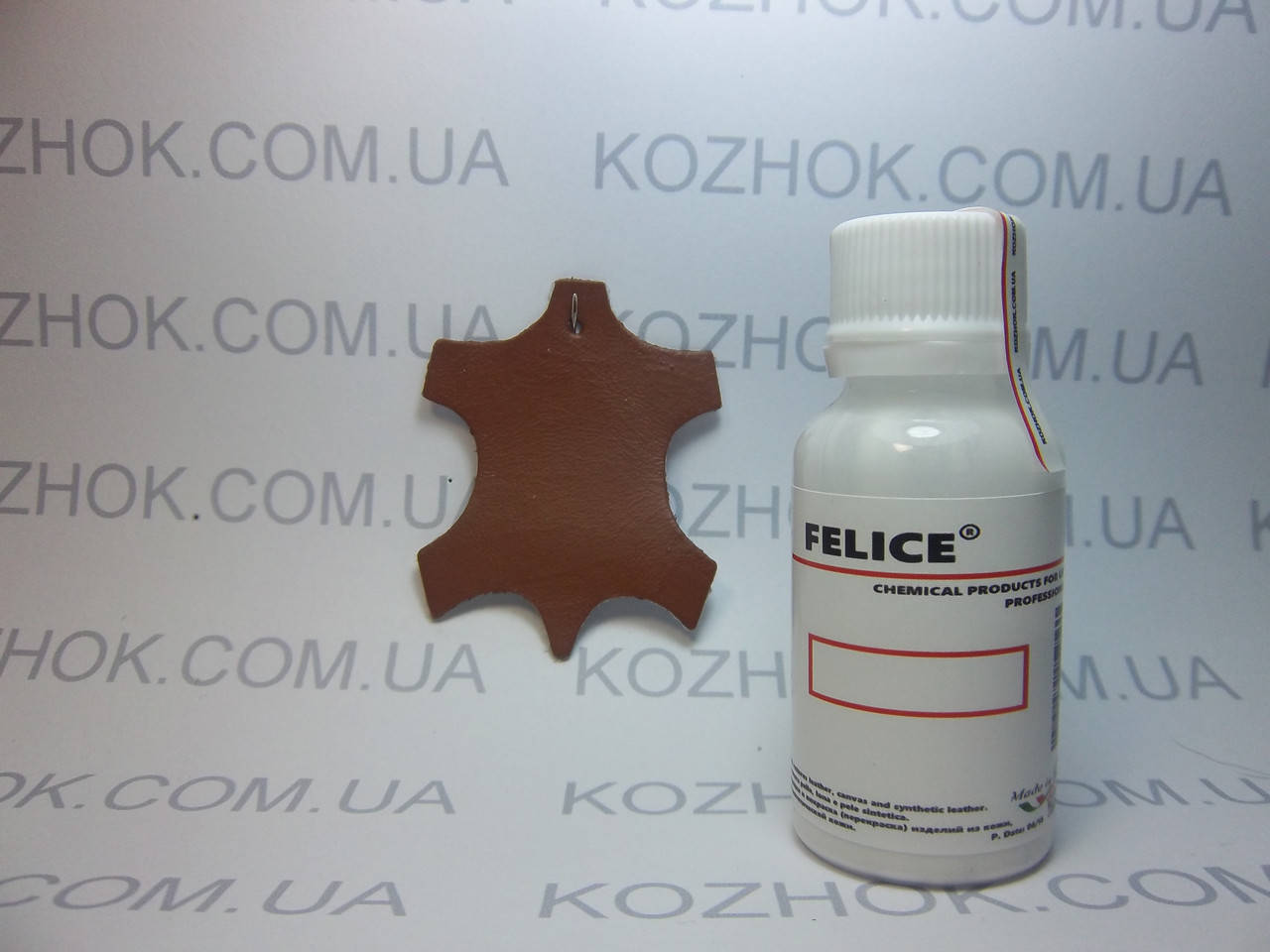 Краска для кожи Felice цв.Коричнево Рыжий. Для обуви,гладкой кожи, кожгалантереи, кожаной мебели, кожаного сал
Краска для кожи Felice цв.Коричнево Рыжий. Для обуви,гладкой кожи, кожгалантереи, кожаной мебели, кожаного сал