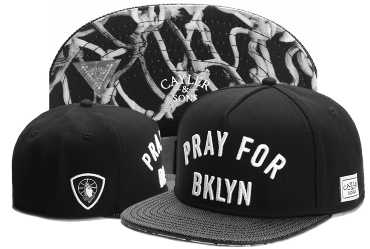 Кепка c прямым козырьком M&JJ BKNY CAYLER Черный 16211 
Кепка c прямым козырьком M&JJ BKNY CAYLER Черный 16211