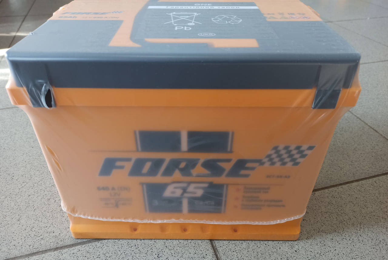 Аккумулятор FORSE (ФОРСЕ) 65Ah (-/+) левый 640 EN (Константиновка) автомобильный. Работаем с НДС
Аккумулятор FORSE (ФОРСЕ) 65Ah (-/+) левый 640 EN (Константиновка) автомобильный. Работаем с НДС