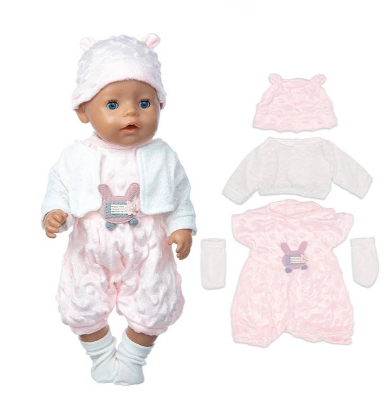 Набор одежды для Беби Борн / Baby Born комбинезон кофточка шапочка носочки нежно розовый
Набор одежды для Беби Борн / Baby Born комбинезон кофточка шапочка носочки нежно розовый