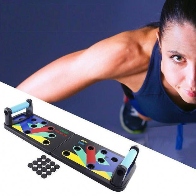 Доска для отжиманий, опоры для отжиманий, стойка для бодибилдинга Push Up Rack Board разным хватом jt-006
Доска для отжиманий, опоры для отжиманий, стойка для бодибилдинга Push Up Rack Board разным хватом jt-006
