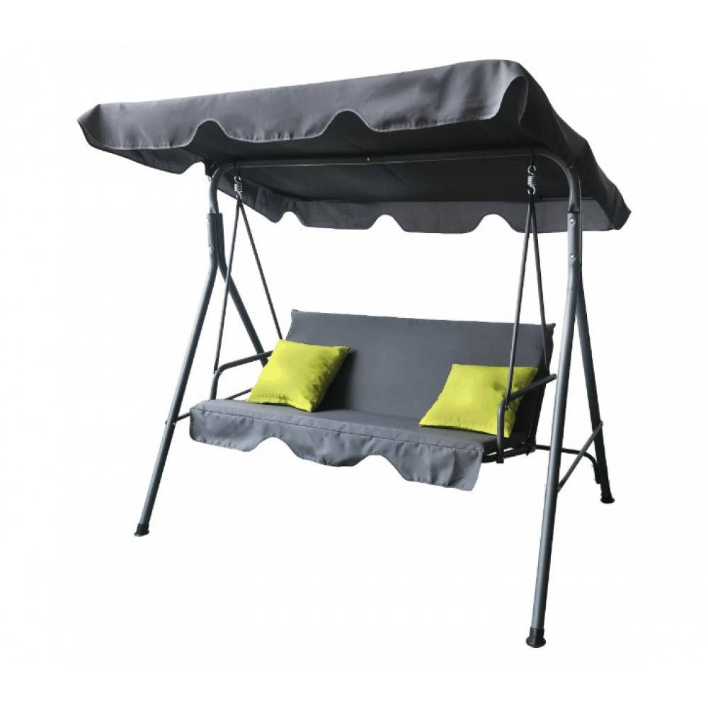 Качеля садовая Bonro B-703 A (Серая+салатовые подушки)
Качеля садовая Bonro B-703 A (Серая+салатовые подушки)