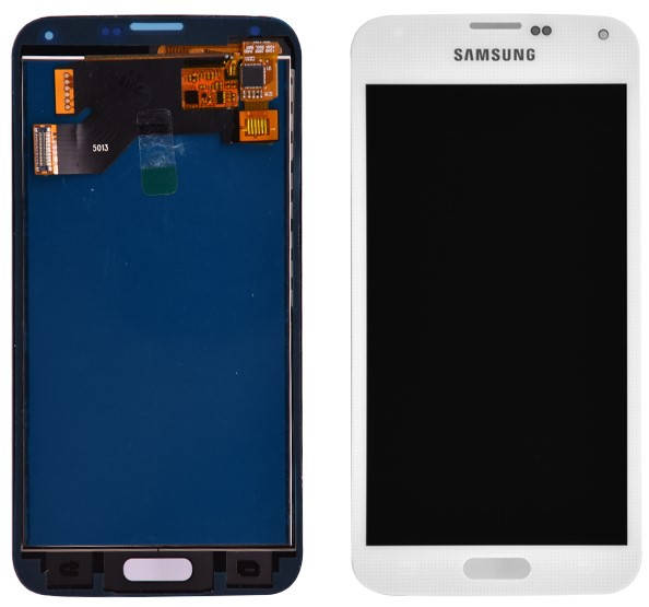 Модуль (сенсор и дисплей) Samsung Galaxy S5 G900F / G900F / G900H / G900I белый (яркость регулируется)
Модуль (сенсор и дисплей) Samsung Galaxy S5 G900F / G900F / G900H / G900I белый (яркость регулируется)