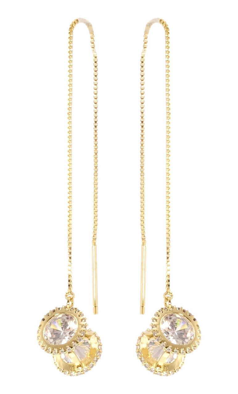 Серьги Xuping JEAN GOUJON Позолота 14K игла серебро 925 гвоздики-протяжки "Кристальный цилиндр на цепочке"
Серьги Xuping JEAN GOUJON Позолота 14K игла серебро 925 гвоздики-протяжки "Кристальный цилиндр на цепочке"