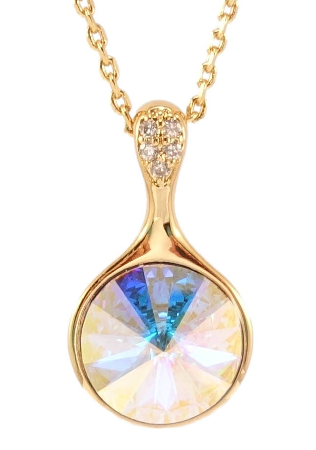 Кулон Xuping Позолота 18K с кр-ми Swarovski на цепочке "Кристалл АВ" длина 39-44см х 1мм
Кулон Xuping Позолота 18K с кр-ми Swarovski на цепочке "Кристалл АВ" длина 39-44см х 1мм