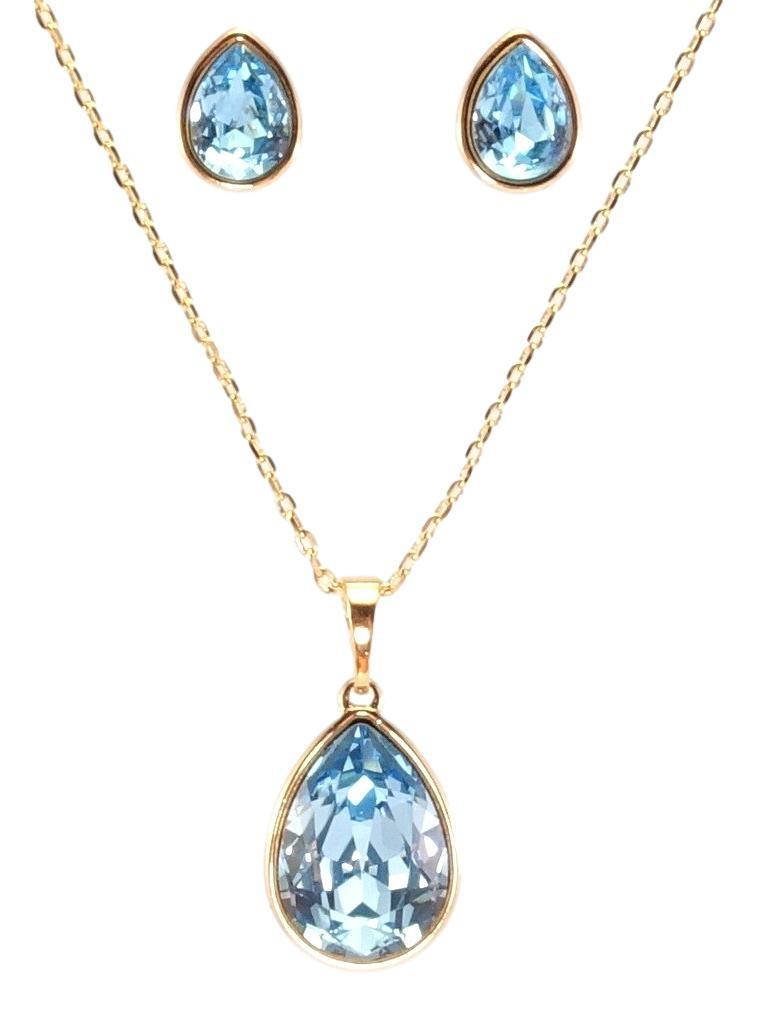 Набор Xuping Позолота 18K с кр-ми Swarovski Серьги Кулон на цепочке "Кристалл Aquamarine" дл. 40-45см
Набор Xuping Позолота 18K с кр-ми Swarovski Серьги Кулон на цепочке "Кристалл Aquamarine" дл. 40-45см