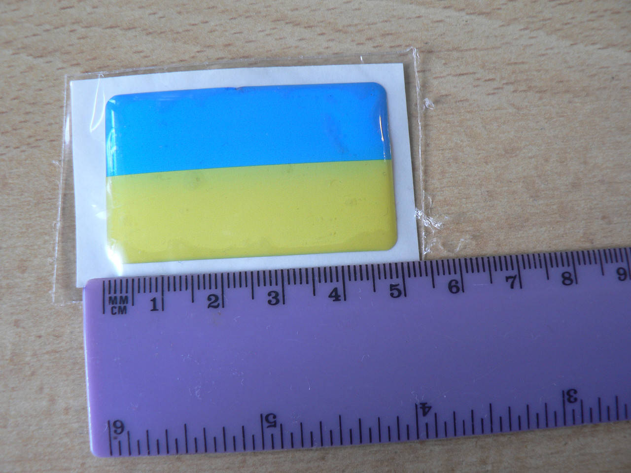 Наклейка s силиконовая флаг 50х30х0,8мм Украина Уценка №4 повреждение на верхнем крае в на авто
Наклейка s силиконовая флаг 50х30х0,8мм Украина Уценка №4 повреждение на верхнем крае в на авто