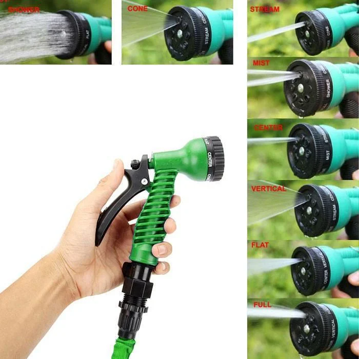 Садовый шланг для полива HOSE до 45 метров с распылителем, Растигивающийся гибкий поливочный шланг для сада
Садовый шланг для полива HOSE до 45 метров с распылителем, Растигивающийся гибкий поливочный шланг для сада