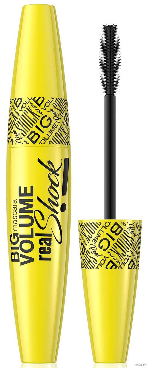 Тушь для ресниц объем Big Volume Lash real Shock Eveline Cosmetics, 10 мл Эвелин, Черный
Тушь для ресниц объем Big Volume Lash real Shock Eveline Cosmetics, 10 мл Эвелин, Черный