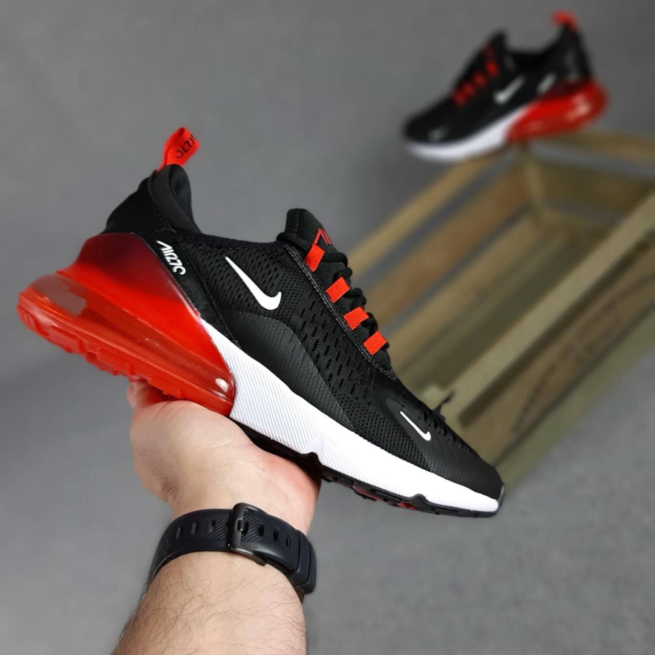 Летние Мужские кроссовки NIKE Air Max 270 черные купить в Украине. Живые фотографии, Черный
Летние Мужские кроссовки NIKE Air Max 270 черные купить в Украине. Живые фотографии, Черный