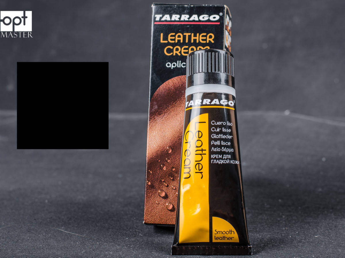 Водоотталкивающий крем для обуви черный Tarrago Leather Cream, 75 мл,TCO87/75 (18)