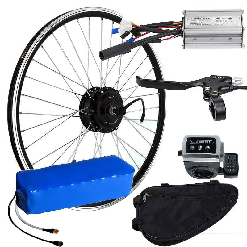 Электровелонабор заспицованый 36В 400Вт XF15F + литиевая АКБ 13Ач передний 28", Черный
Электровелонабор заспицованый 36В 400Вт XF15F + литиевая АКБ 13Ач передний 28", Черный