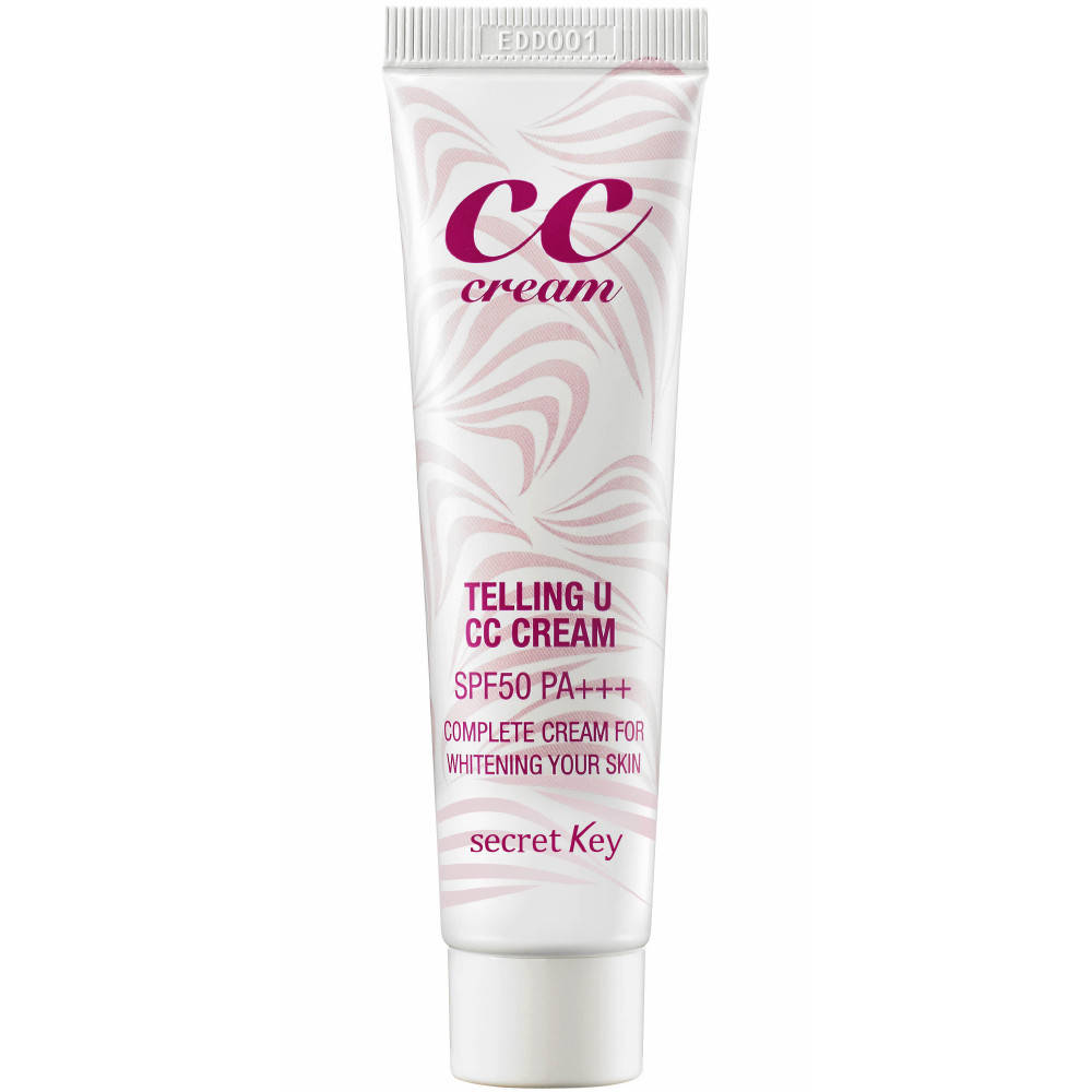 СС крем с плотным покрытием и хорошей маскировкой Secret Key Telling U CC Cream SPF 50 PA +++ 30 мл
СС крем с плотным покрытием и хорошей маскировкой Secret Key Telling U CC Cream SPF 50 PA +++ 30 мл