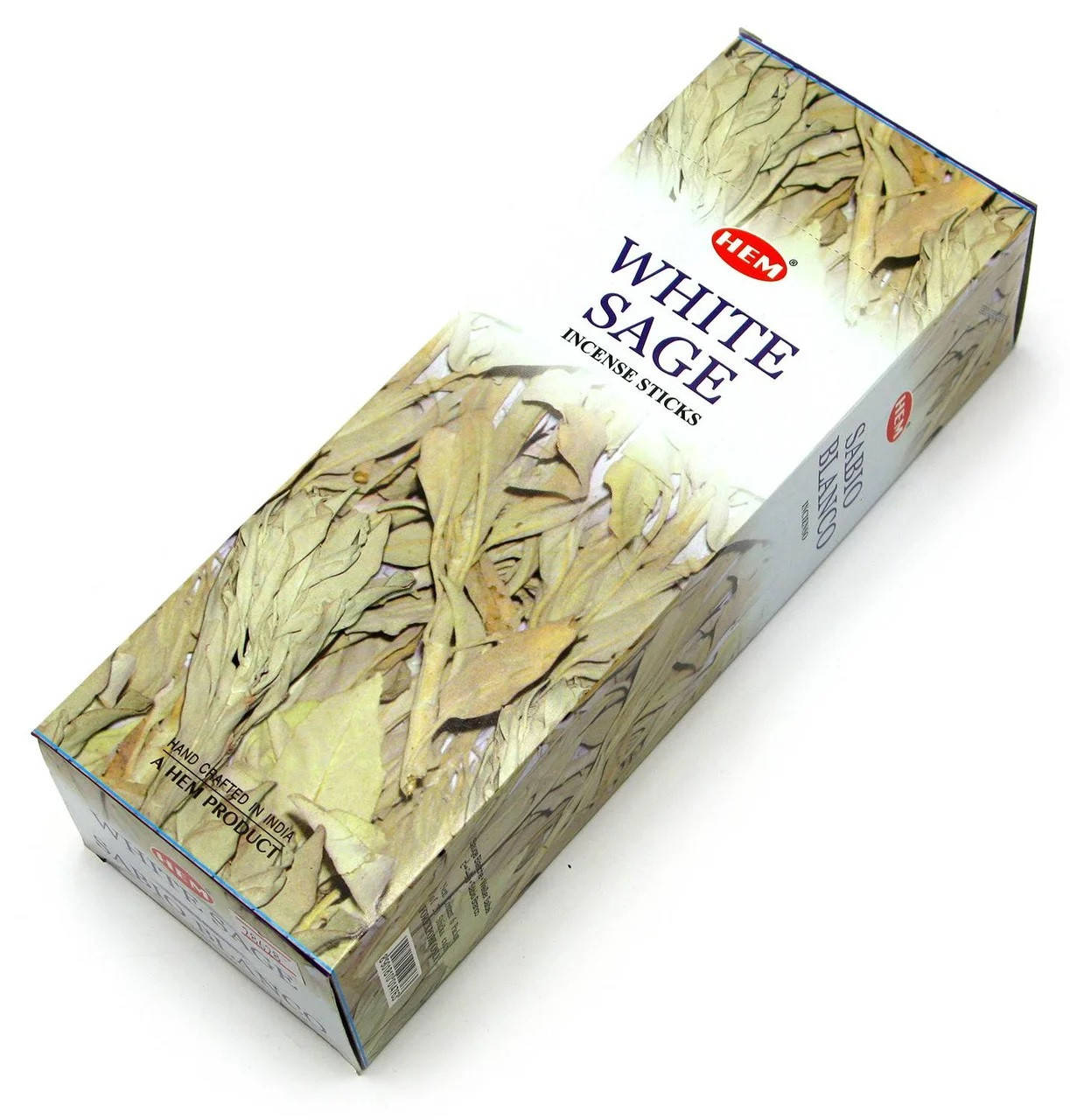 Аромапалочки Hem Белый шалфей, на угольной основе (White Sage) 20 шт. 
Аромапалочки Hem Белый шалфей, на угольной основе (White Sage) 20 шт.