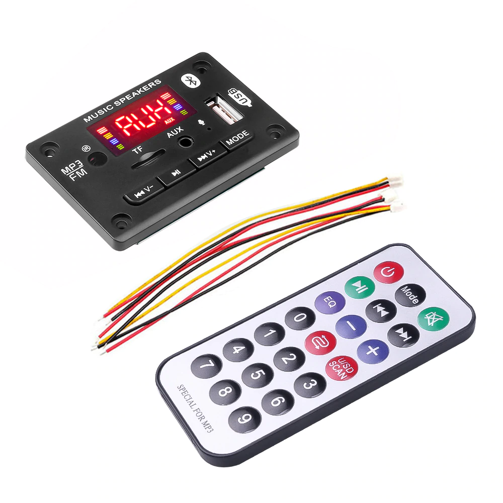 Встраиваемый MP3 плеер + защита, Bluetooth, FM модуль, усилитель, USB, microSD, Медиацентр 5-12v ANG000181
Встраиваемый MP3 плеер + защита, Bluetooth, FM модуль, усилитель, USB, microSD, Медиацентр 5-12v ANG000181