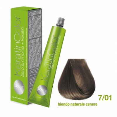 7/01 Крем-фарба для волосся безаміачна BBCOS Keratin Color блондин натуральний попелястий 100 мл
7/01 Крем-фарба для волосся безаміачна BBCOS Keratin Color блондин натуральний попелястий 100 мл