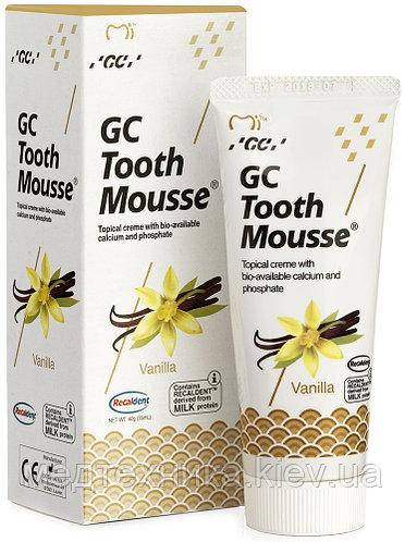Тус Мусс Ваниль (TOOTH MOUSSE) гель для реминерализации и укрепления зубов GC, 1 тюбик 35 мл
Тус Мусс Ваниль (TOOTH MOUSSE) гель для реминерализации и укрепления зубов GC, 1 тюбик 35 мл