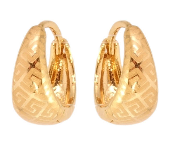 Серьги Xuping Позолота 18K колечки "Корзинки с меандровым орнаментом напылением"
Серьги Xuping Позолота 18K колечки "Корзинки с меандровым орнаментом напылением"