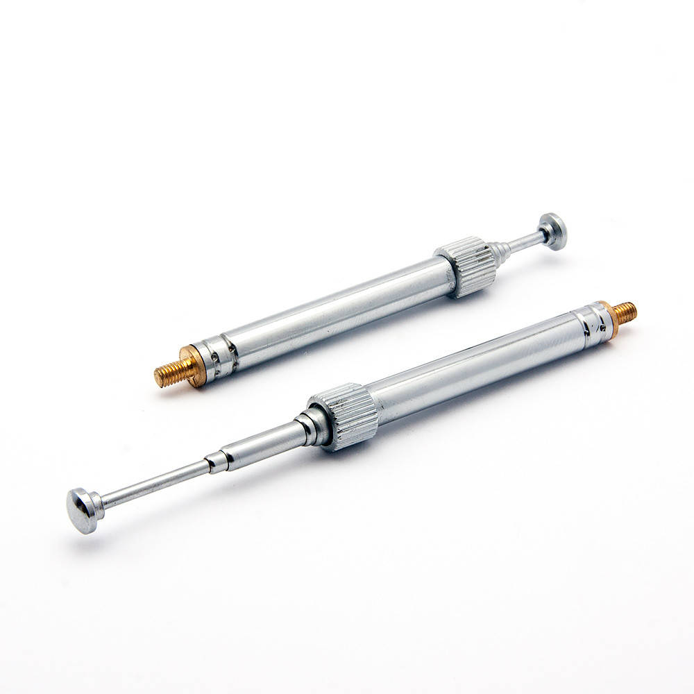 №35 антенна телескопическая (длина 60/200мм, 6 сегм., диам. 6мм) АНТЕННЫ 
№35 антенна телескопическая (длина 60/200мм, 6 сегм., диам. 6мм) АНТЕННЫ