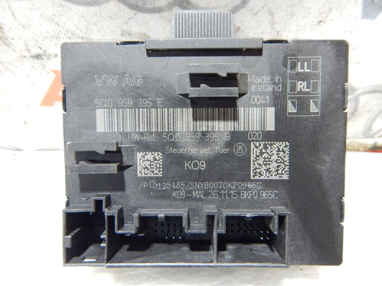 Б/У Блок управления двери задний AUDI А3 5Q0959395E
Б/У Блок управления двери задний AUDI А3 5Q0959395E