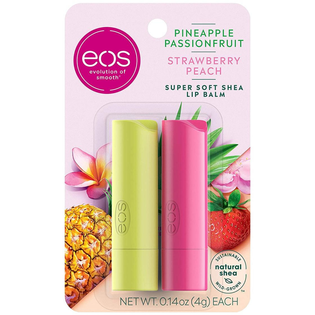 Набор бальзамов для губ EOS Strawberry Peach and Pineapple Passionfruit 2-Pack Lip Balm 2 х 4 г
Набор бальзамов для губ EOS Strawberry Peach and Pineapple Passionfruit 2-Pack Lip Balm 2 х 4 г