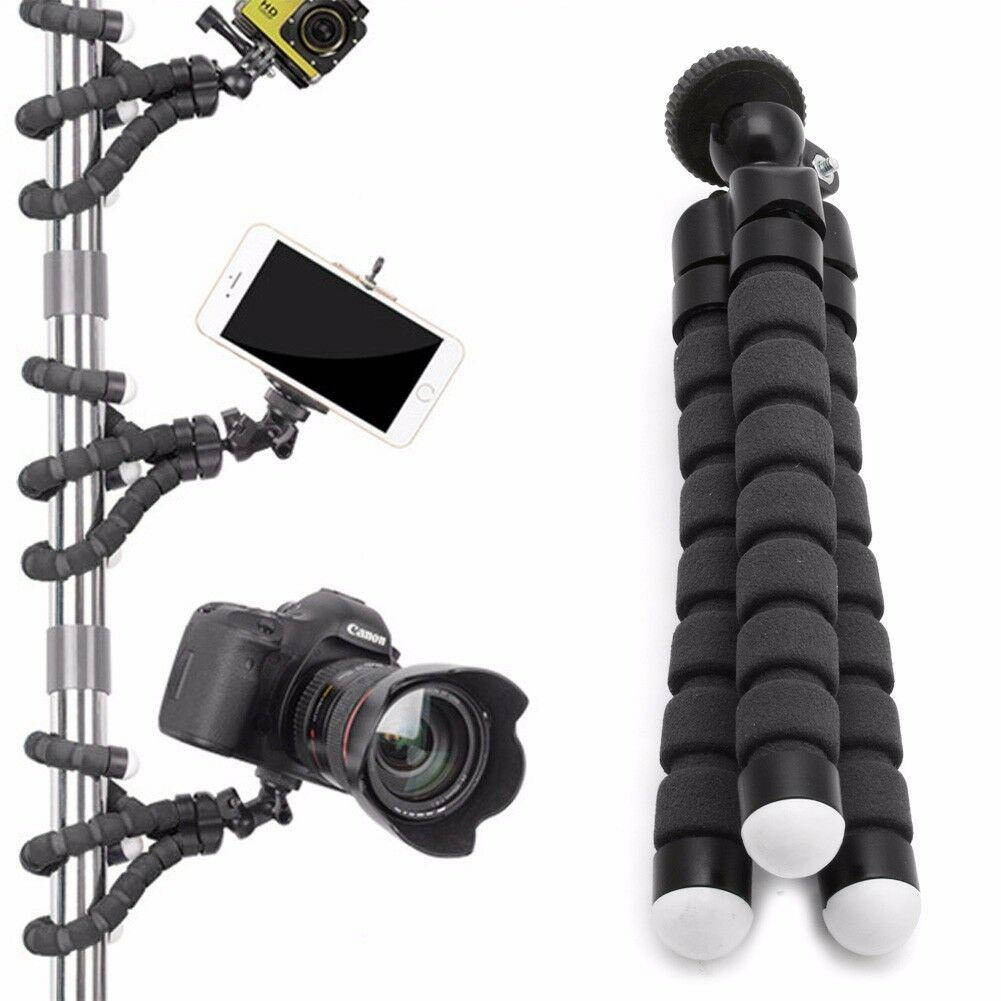 Чёрный Гибкий мини штатив осьминог трипод для экшнкамер смартфона фотоаппарата камеры карманный компактный, Черный
Чёрный Гибкий мини штатив осьминог трипод для экшнкамер смартфона фотоаппарата камеры карманный компактный, Черный