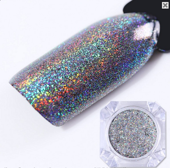 Зеркальный блеск для втирки " голографик " вес: 1 г 
Зеркальный блеск для втирки " голографик " вес: 1 г