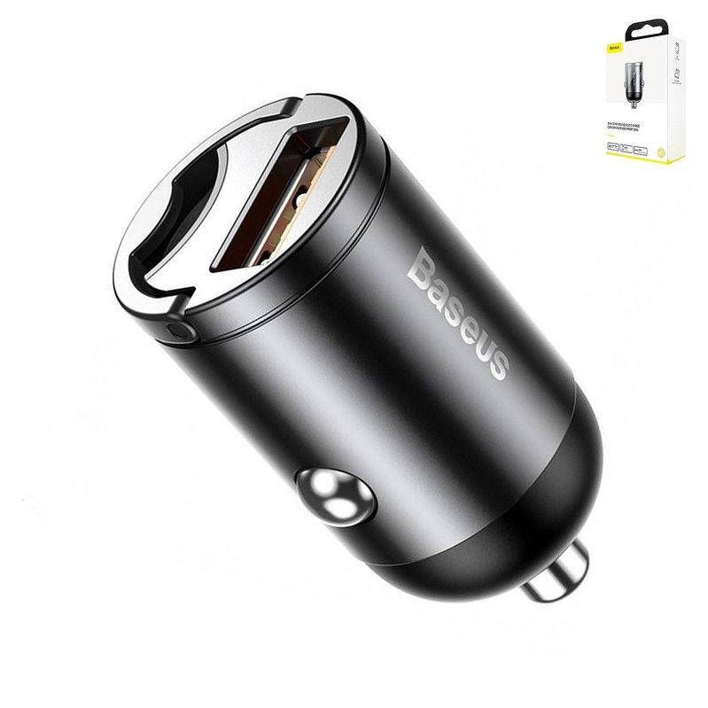 Автомобільний зарядний пристрій Baseus Tiny Star, чорне, Quick Charge, 30 Вт, 5 А, 12-24 B, #VCHX-A0G
Автомобільний зарядний пристрій Baseus Tiny Star, чорне, Quick Charge, 30 Вт, 5 А, 12-24 B, #VCHX-A0G