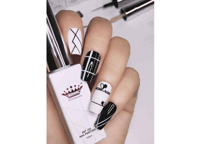 Art Gel для рисования Master Professional чёрный, Черный