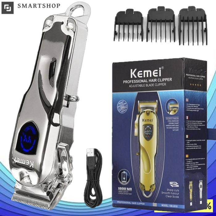 Машинка для стрижки Kemei KM-2010, Профессиональная беспроводная машинка металлическая с дисплеем, бритва
Машинка для стрижки Kemei KM-2010, Профессиональная беспроводная машинка металлическая с дисплеем, бритва