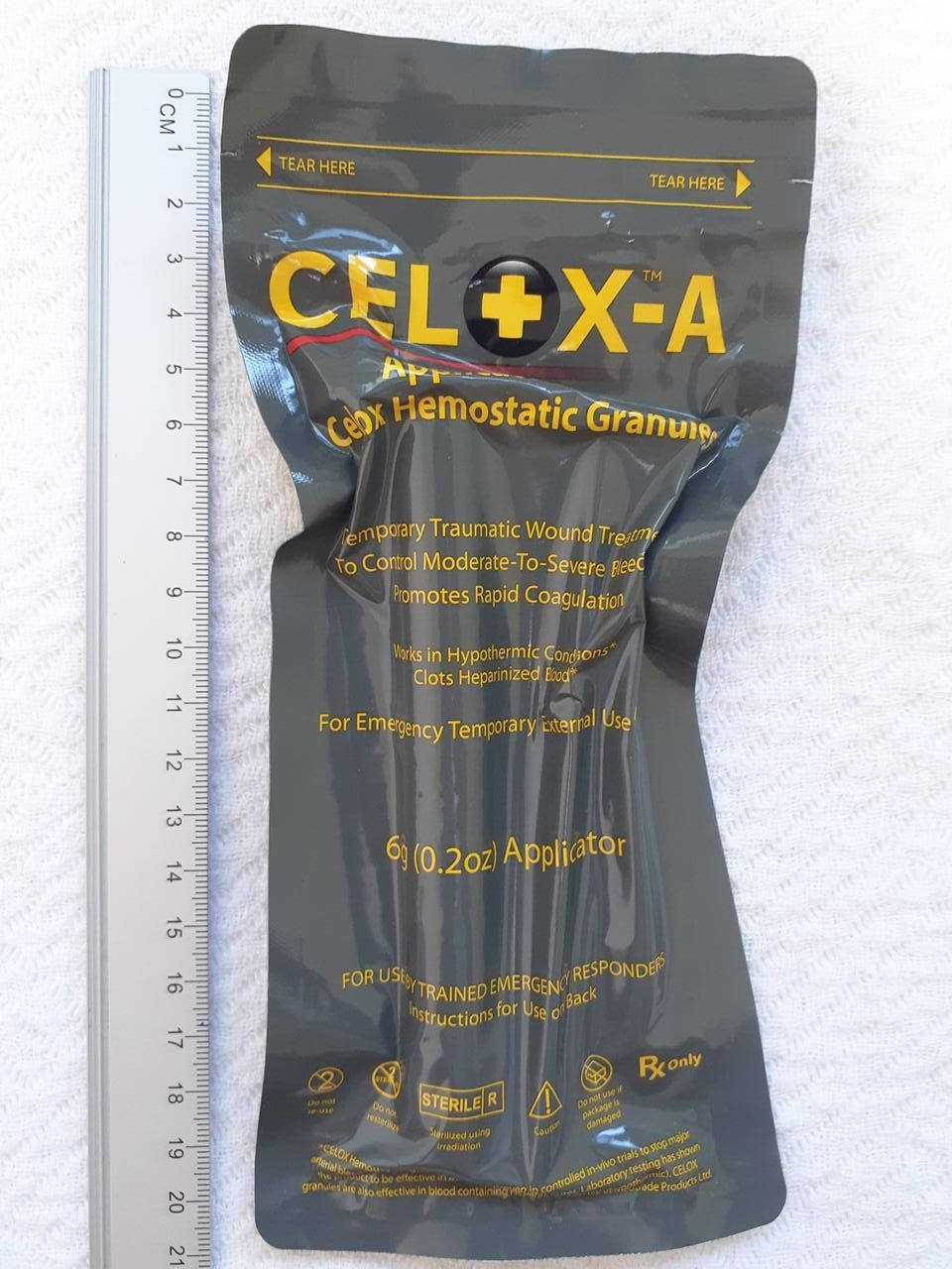 Гемостатик CELOX-A (аппликатор, 6г)
Гемостатик CELOX-A (аппликатор, 6г)