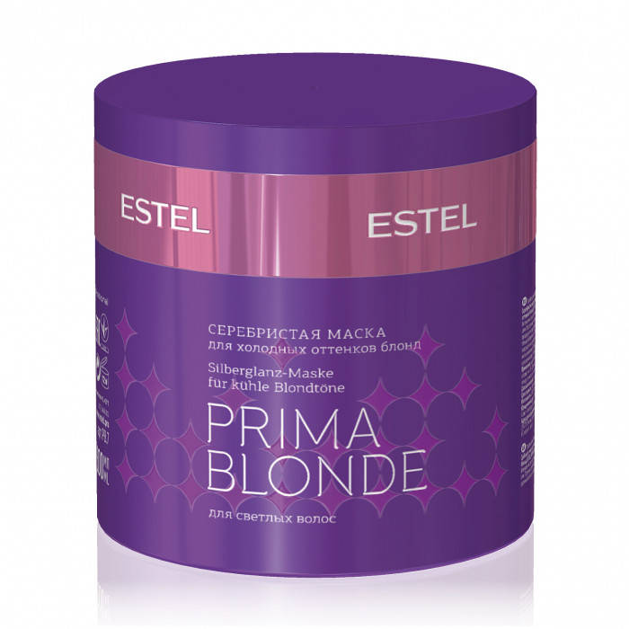 Маска серебристая для холодных оттенков блонда Estel Prima Blonde Mask 300 мл (18829Qu)
Маска серебристая для холодных оттенков блонда Estel Prima Blonde Mask 300 мл (18829Qu)