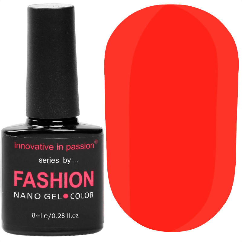 Гель-лак Innovative in Passion серия Fashion № 228 (морковный красный, неоновый, эмаль), 8 мл
Гель-лак Innovative in Passion серия Fashion № 228 (морковный красный, неоновый, эмаль), 8 мл