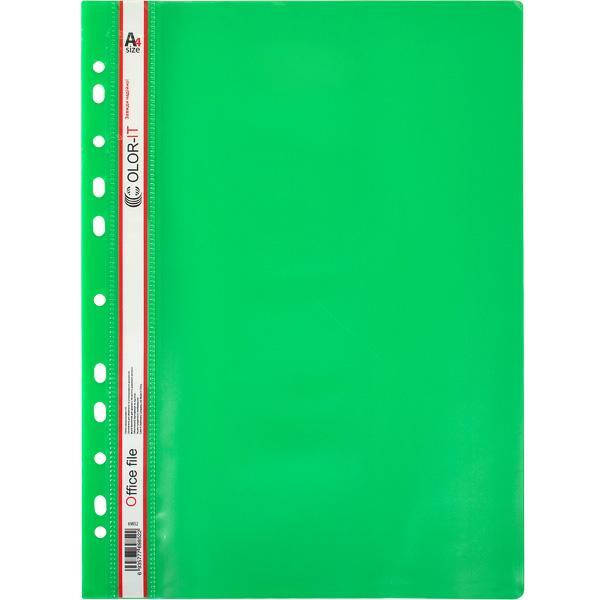 Скоросшиватель с перфорацией А4 "C" пластиковый зеленый, Зелёный
Скоросшиватель с перфорацией А4 "C" пластиковый зеленый, Зелёный