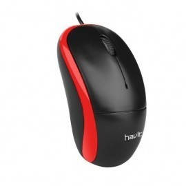 Мышь проводная Havit HV-MS851 red, Красный 
Мышь проводная Havit HV-MS851 red, Красный
