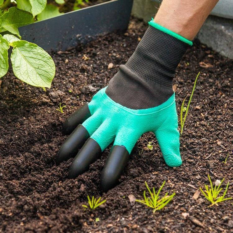 Перчатки GARDEN CLOVE Садовые перчатки грабли с когтями для рыхления Оригинальные фото, Зелёный
Перчатки GARDEN CLOVE Садовые перчатки грабли с когтями для рыхления Оригинальные фото, Зелёный