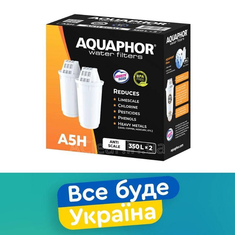 Аквафор А5H (жесткость) защита от накипи - Картриджи для фильтра кувшина Аквафор (2 шт.)
Аквафор А5H (жесткость) защита от накипи - Картриджи для фильтра кувшина Аквафор (2 шт.)