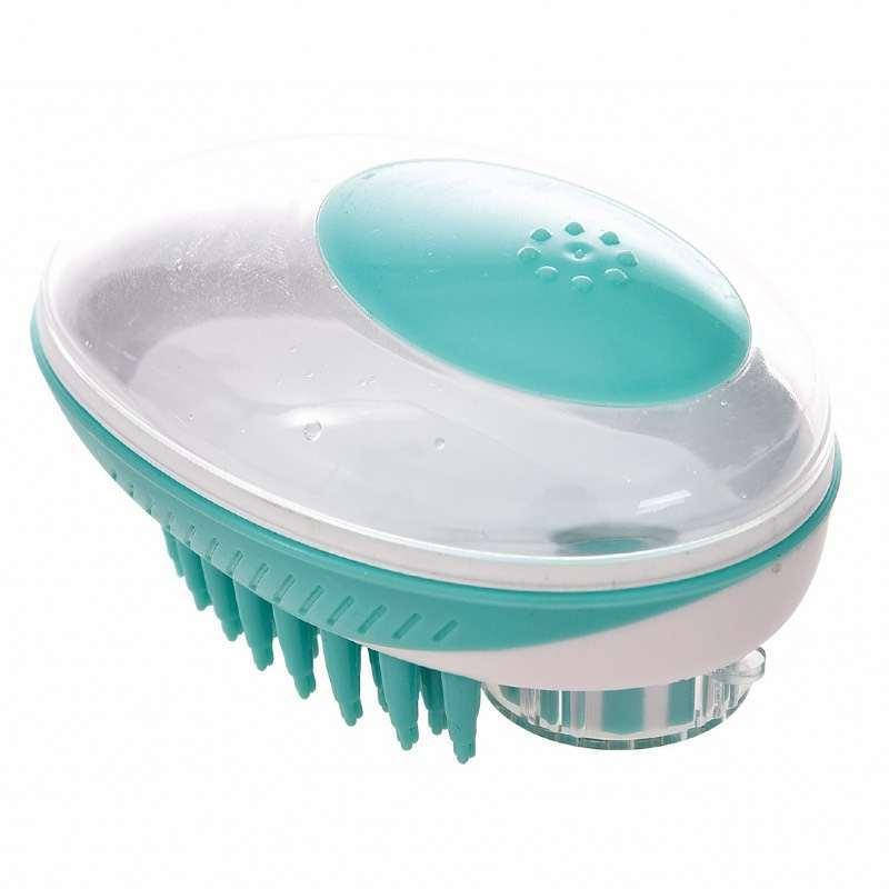 M-Pets Rubeaz Soap Dispenser & Brush 11,5х7,5 см - Щётка-массажёр с диспенсером для купания собак и котов
M-Pets Rubeaz Soap Dispenser & Brush 11,5х7,5 см - Щётка-массажёр с диспенсером для купания собак и котов
