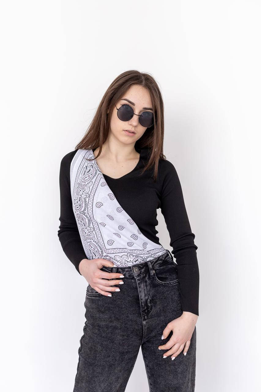 Бандана на голову унисекс классическая хлопковая красивая с принтом белого цвета, Белый
Бандана на голову унисекс классическая хлопковая красивая с принтом белого цвета, Белый