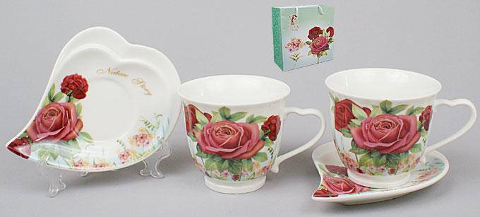 Чайный сервиз 4пр.: 2 чашки + 2 блюдца BonaDi 541-102
Чайный сервиз 4пр.: 2 чашки + 2 блюдца BonaDi 541-102