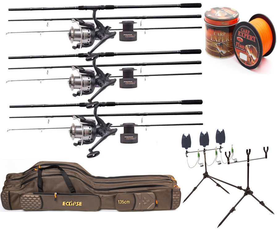 КАРПОВЫЙ НАБОР FLAGMAN MAGNUM BLACK CARP НА 3 УДИЛИЩА С КАТУШКАМИ + РОД-ПОД+ СИГНАЛИЗАТОРЫ+ ЧЕХОЛ, Черный
КАРПОВЫЙ НАБОР FLAGMAN MAGNUM BLACK CARP НА 3 УДИЛИЩА С КАТУШКАМИ + РОД-ПОД+ СИГНАЛИЗАТОРЫ+ ЧЕХОЛ, Черный