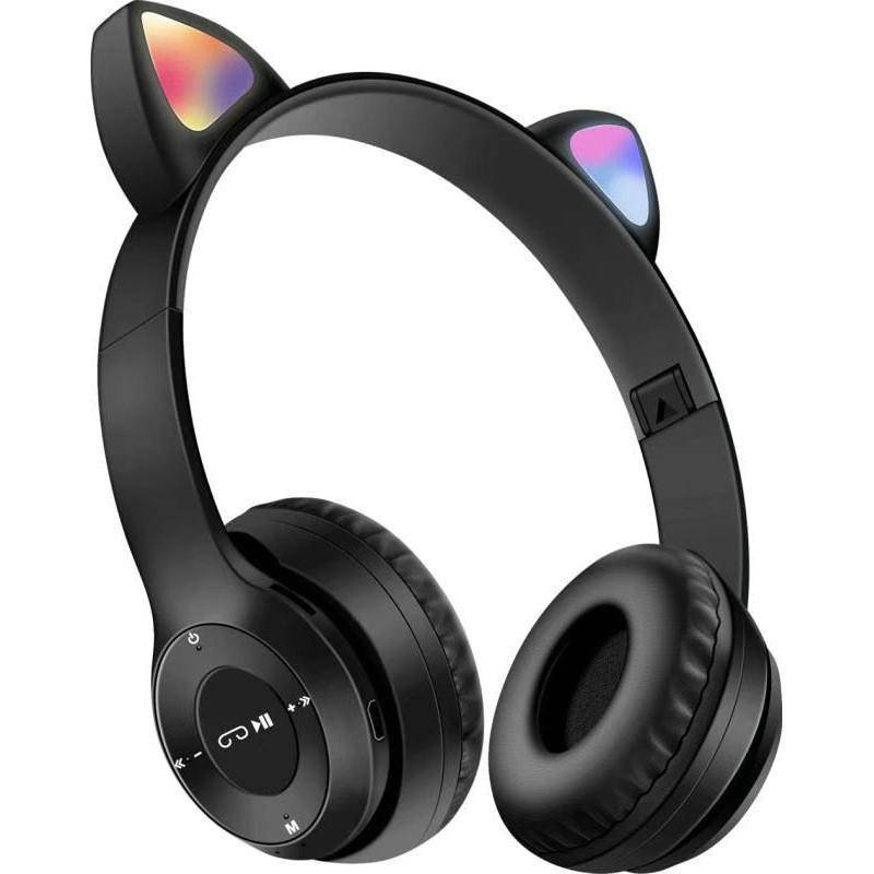 Беспроводные детские наушники с кошачьими ушками и подсветкой Cat Ear P47M черные, Черный
Беспроводные детские наушники с кошачьими ушками и подсветкой Cat Ear P47M черные, Черный