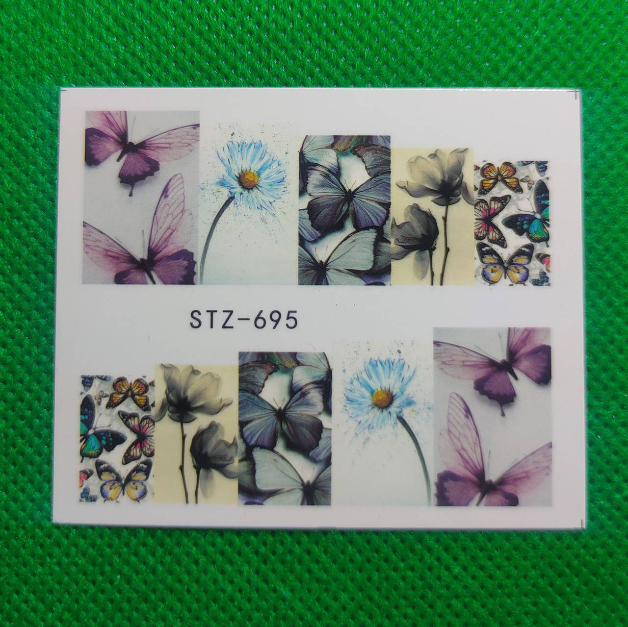 Водные наклейки слайдеры Цветы серии STZ 695, Разные цвета
Водные наклейки слайдеры Цветы серии STZ 695, Разные цвета