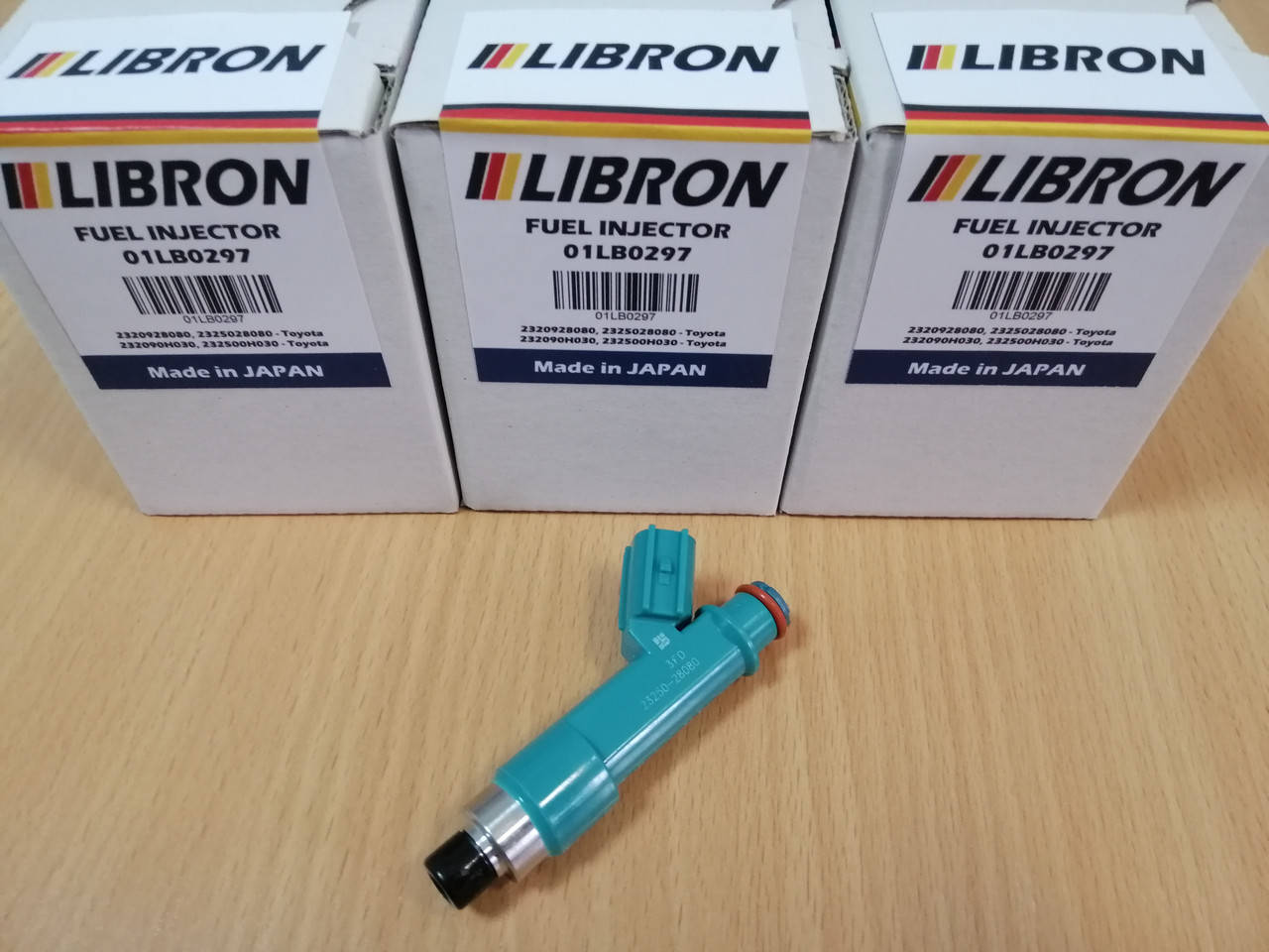 Форсунка топливная Libron 01LB0297 (2320928080, 2325028080, 232090H030, 232500H030 - Toyota)
Форсунка топливная Libron 01LB0297 (2320928080, 2325028080, 232090H030, 232500H030 - Toyota)