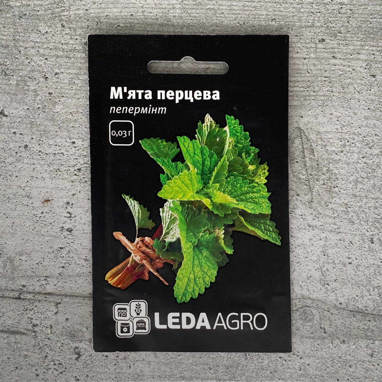 Мята перечная Пеперминт 0,03 г семена пакетированные Leda Agro 
Мята перечная Пеперминт 0,03 г семена пакетированные Leda Agro