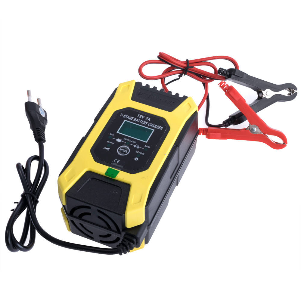 Зарядное устройство 12V / 7A для свинцово-кислотных аккумуляторов (FBC1207D - Foxsur) Foxsur
Зарядное устройство 12V / 7A для свинцово-кислотных аккумуляторов (FBC1207D - Foxsur) Foxsur