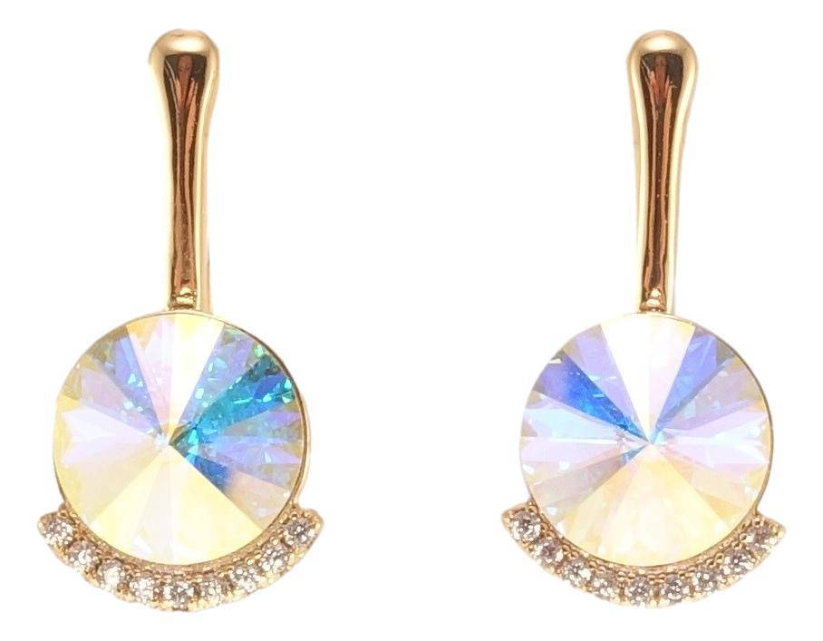Серьги Xuping Позолота 18K с кр-ми Swarovski английский замок "Кристалл АВ с цирконием на дужке"
Серьги Xuping Позолота 18K с кр-ми Swarovski английский замок "Кристалл АВ с цирконием на дужке"
